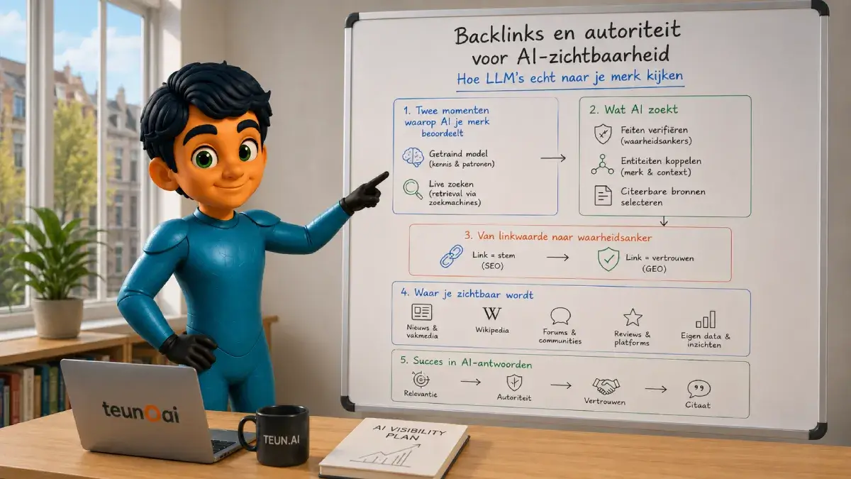 Backlinks en autoriteit voor AI-visibility